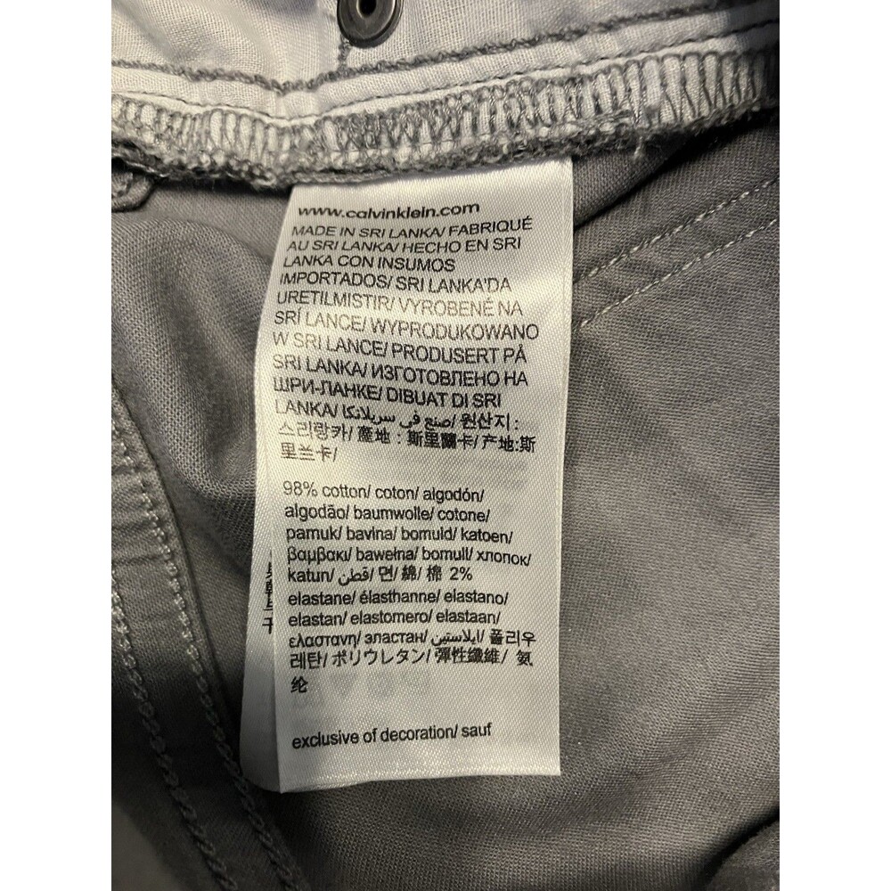 Calvin Klein Jeans Womens 8 Ankle Skinny Stretch Gray Low Rise Medium Wash - Picture 5 of 8